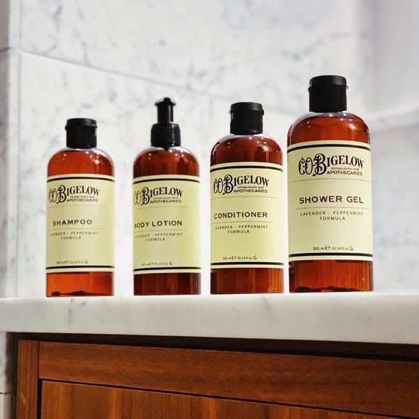 C.O. Bigelow Lavender Peppermint Shower Gel | Moisturizing Body Wash – 10.14 fl oz