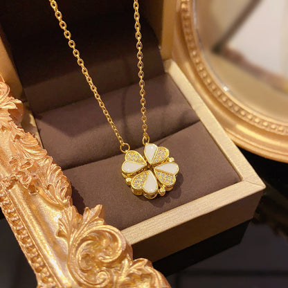 Four-Leaf Clover Pendant Necklace