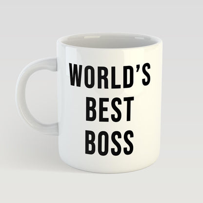 Worlds Best Boss / Dunder Mifflin Mug | The Office Mug 2 Sided | 11oz