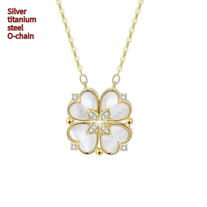 Four-Leaf Clover Pendant Necklace
