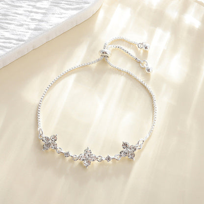 Zircon Flower Bracelets