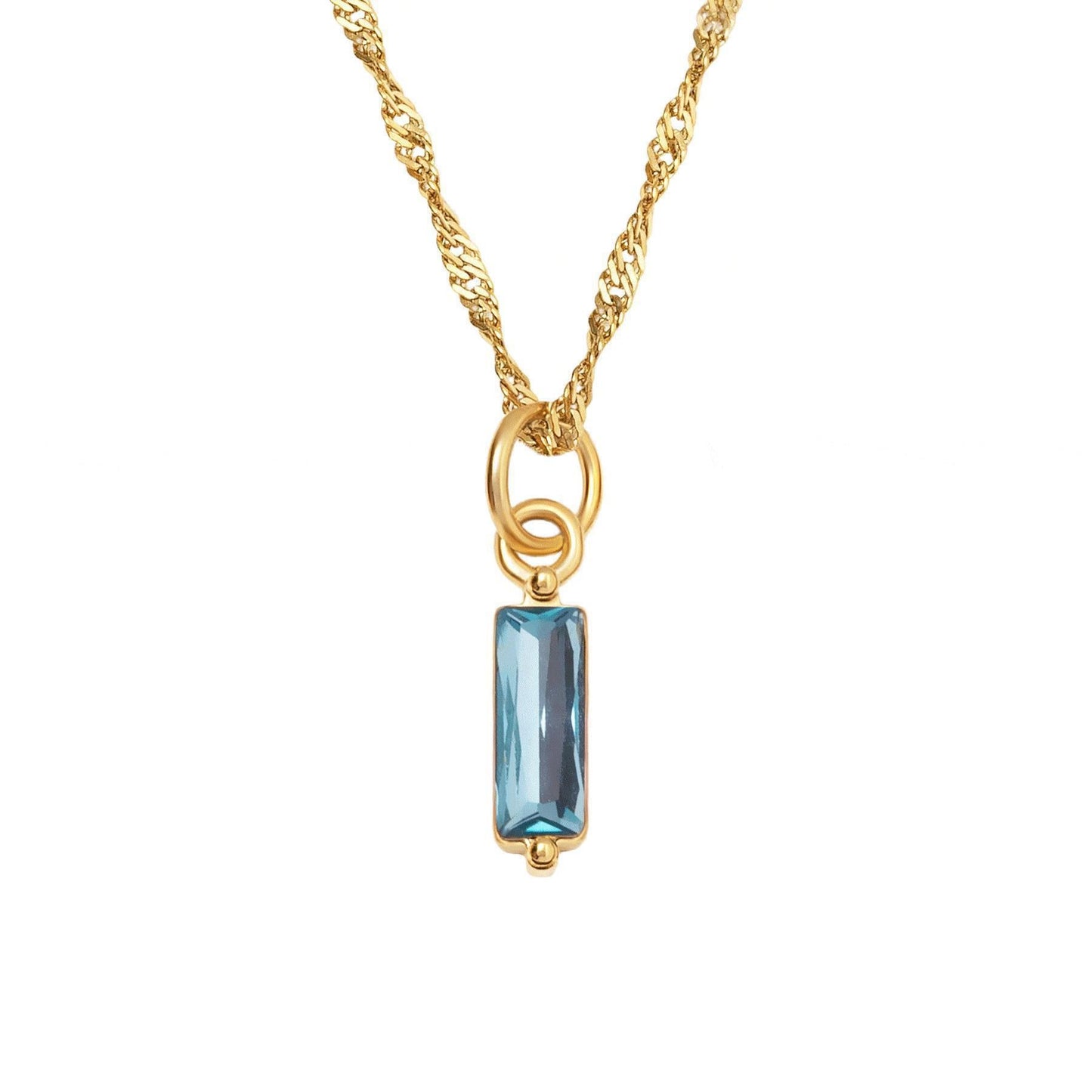 Color Twelve Birthstone Necklace