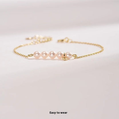 Pink Pearl Bracelet