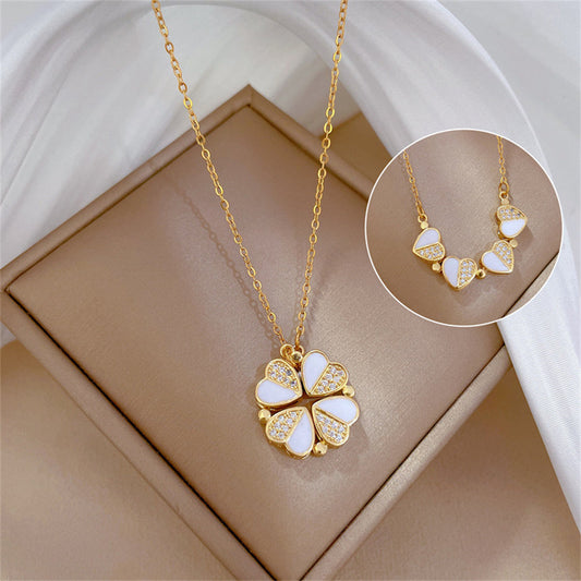 Four-Leaf Clover Pendant Necklace