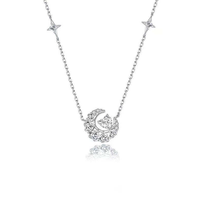 Stars and Moon Necklace