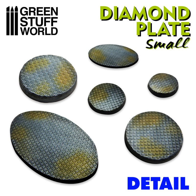 Green Stuff World Rolling Pin Diamond Plate - Small