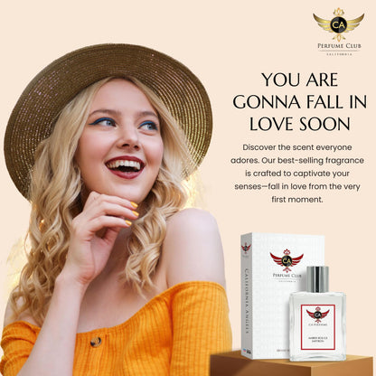 CA Perfume Amber Rouge Saffron – Unisex Long-Lasting EDP 100ml