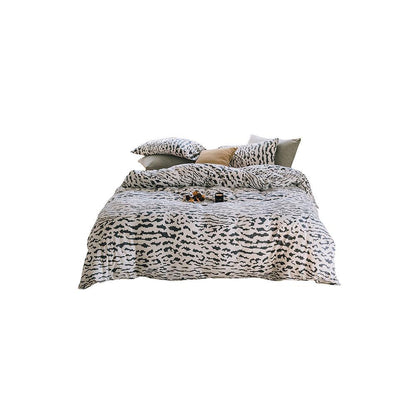 CA514 Cotton Duvet Cover + Bed Sheet + 2 Pillowcases, King, More Patterns Available