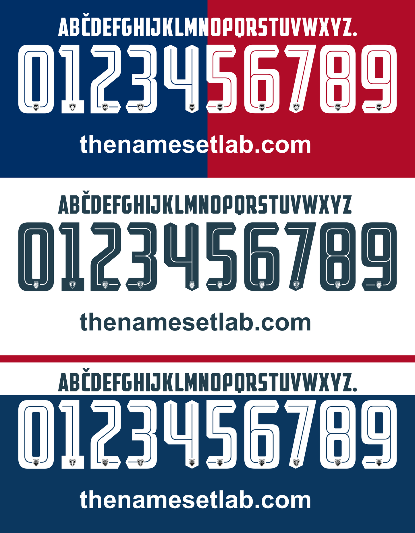 Cagliari 2016-2017 Nameset AI Vector File