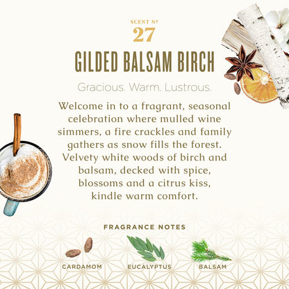 Caldrea Gilded Balsam Birch Hand Soap – Aloe Vera, Olive Oil & Essential Oils | 10.8 Fl Oz