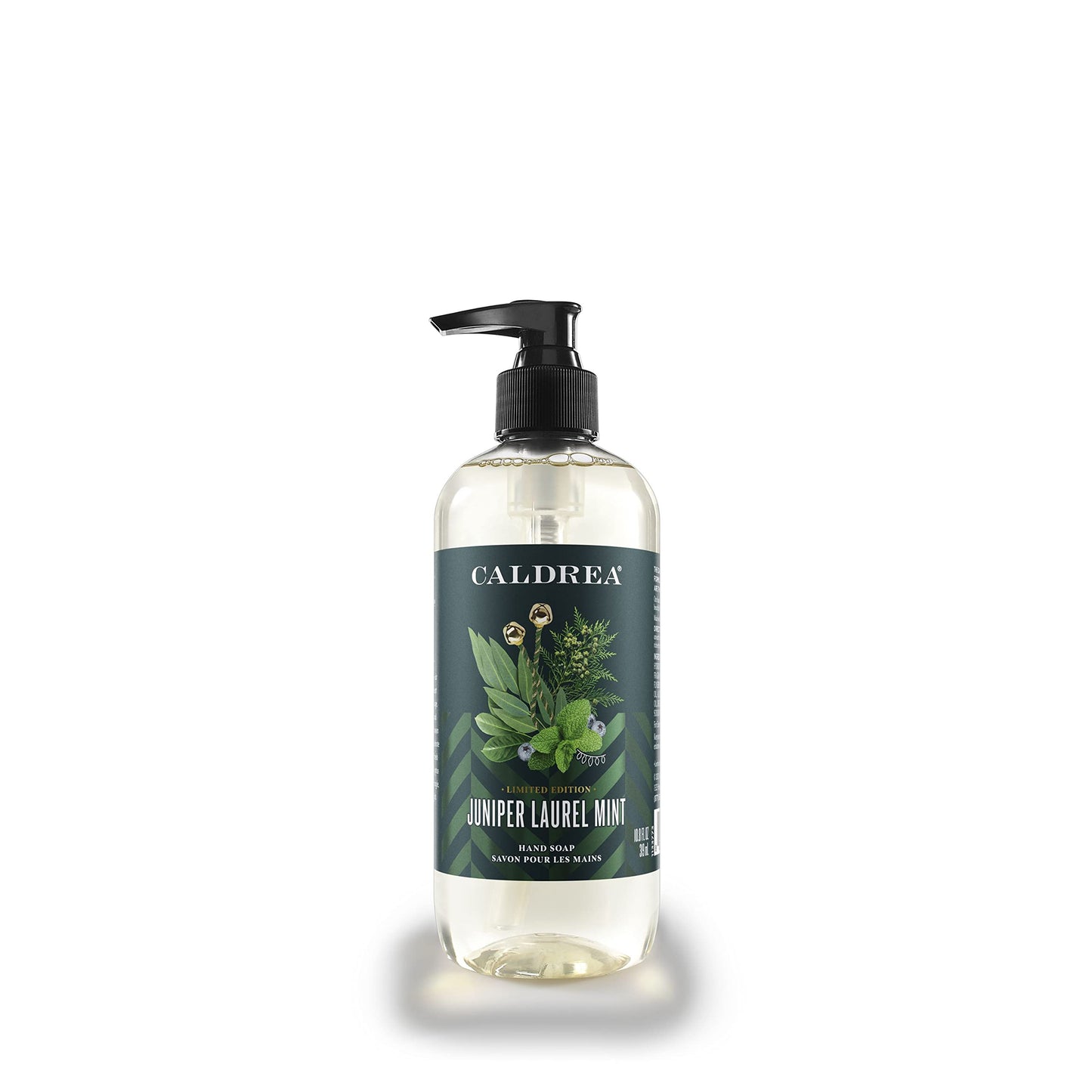 Caldrea Juniper Laurel Mint Hand Soap – Aloe Vera, Olive Oil & Essential Oils | 10.8 oz