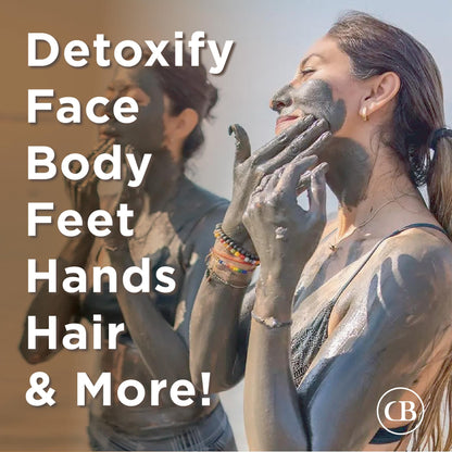 California Biology Kaolin Clay for Face & Body | Gentle Mineral Mask (16 oz)