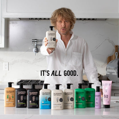 California Naturals Owen Wilson 2-in-1 Hair Shampoo & Body Wash – Wild Woods Fragrance, All Hair Types