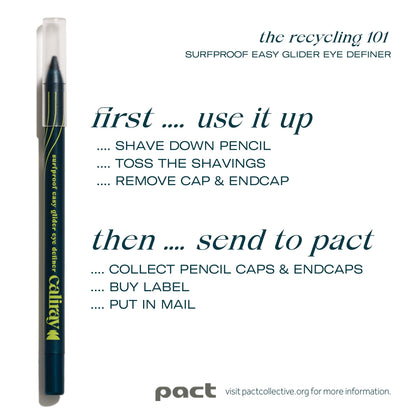 Caliray Surfproof Pencil Longwear Easy Glider Eye Definer – Secret Spot Brown (0.9 oz)