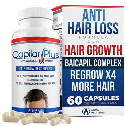 CalviStop Capilar Plus – Anti-Androgen Hair Growth Supplement | CALVISTOP