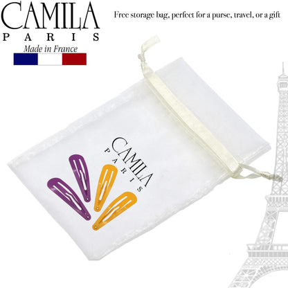 Camila Paris CP1330A French Hair Barrette Clips – Strong Hold, Made in France