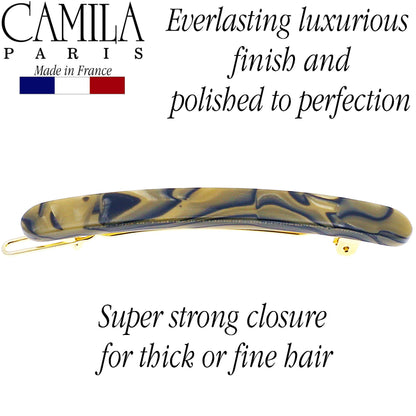 Camila Paris CP2990 French Hair Barrette – Handmade, Strong Hold, No Slip