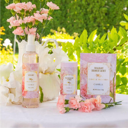 Camille Beckman Scented Talc-Free Body Powder (3 oz) – Perfumed Dusting Powder by Camille Beckman