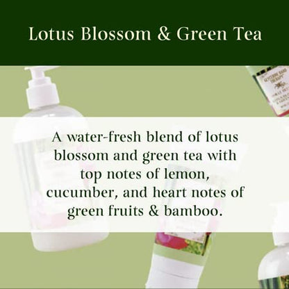 Camille Beckman Hand & Shower Cleansing Gel – Lotus Blossom & Green Tea, 13 oz