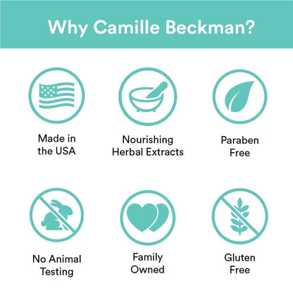 Camille Beckman Hand & Shower Cleansing Gel – White Lilac, 13 oz