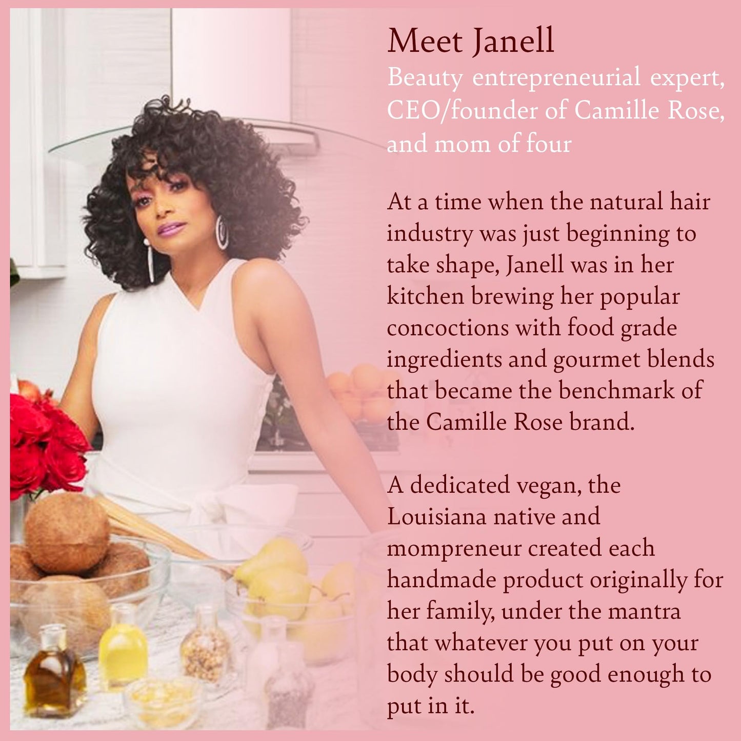 Camille Rose Guava Whipped Hair Styling Cream – Detangle, Frizz Control & Curl Definition (8 oz)