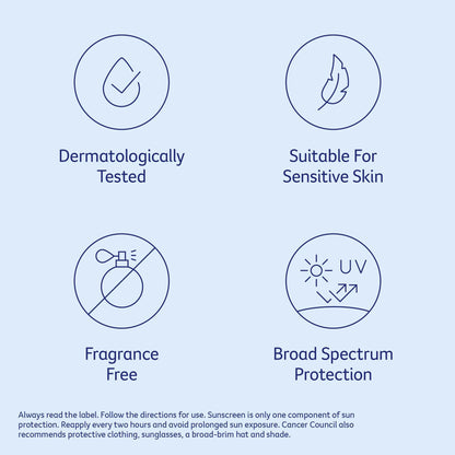 Cancer Council SPF 50+ Day Wear Face Matte Invisible | 4hr Water-Resistant, 75ml