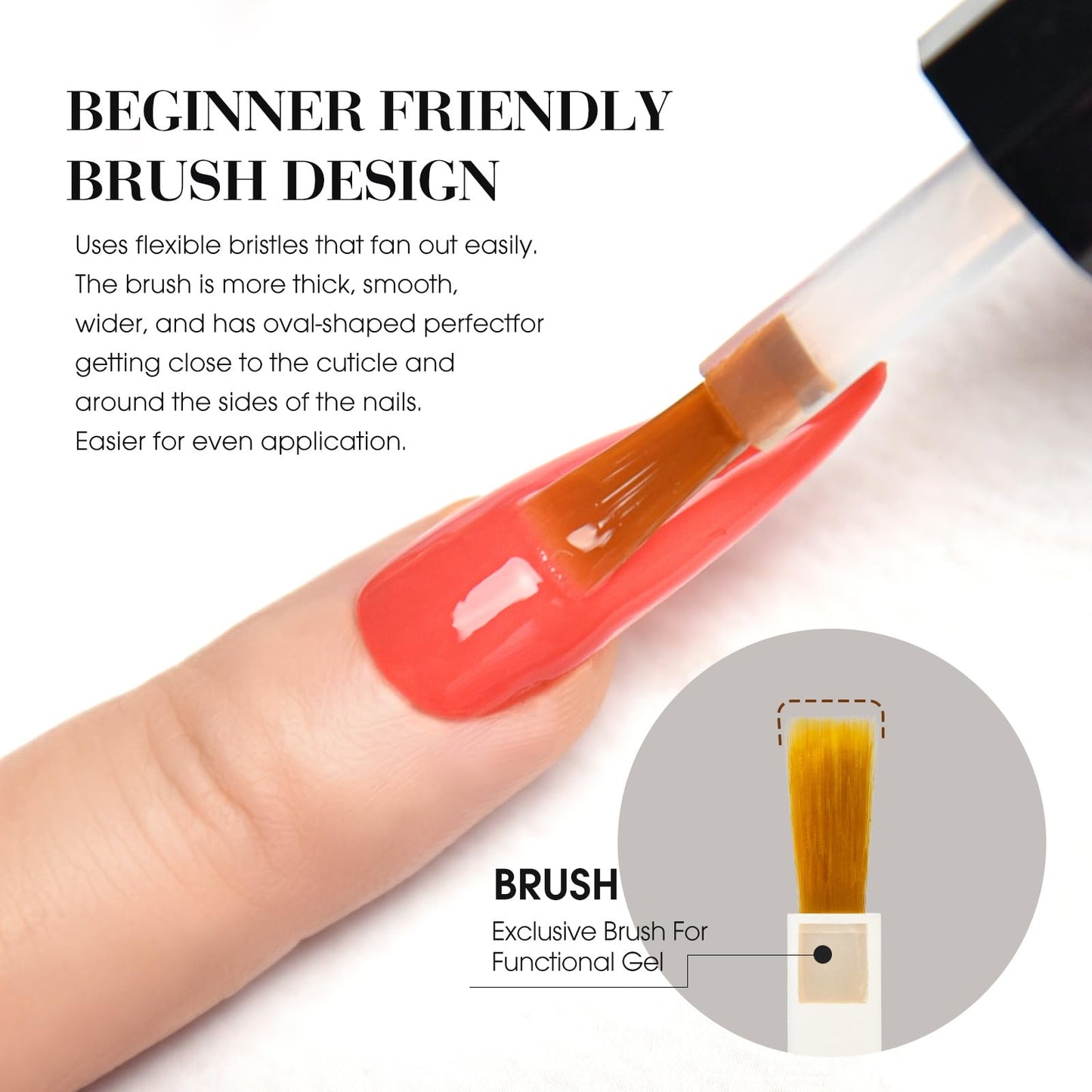 CANNI 6 Colors 9ml Hema-Free Gel Nail Polish Set | Easy DIY Home Manicure