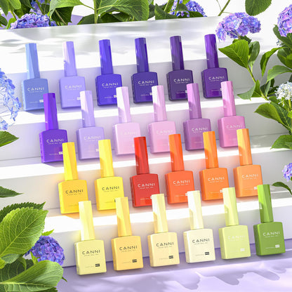 CANNI 30Pcs 9ml Hema-free Gel Nail Polish Set – Soak-Off, LED Ready, At-Home Salon