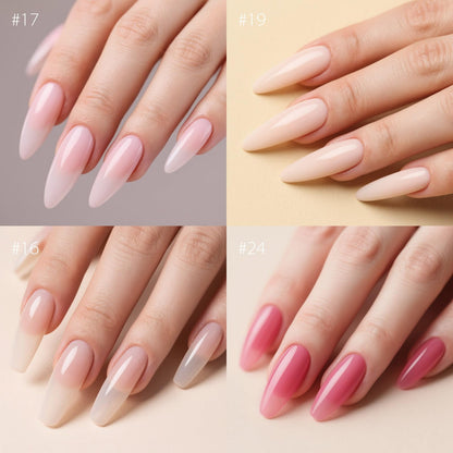 CANNI Quick Builder Nail Gel Set – 6x9ml for Nails Strengthening, Extensions & DIY Home Manicure
