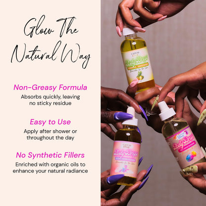 Canvas Beauty Body Drops Drunken Peach | Coconut & Jojoba Oils