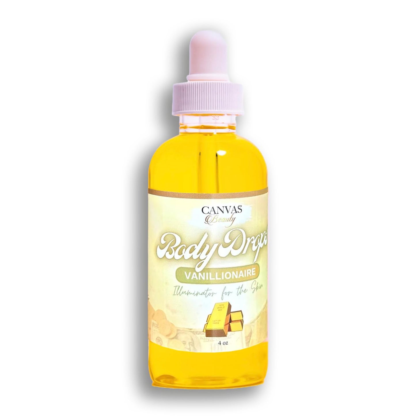 Canvas Beauty Body Drops Vanillionaire – Deep Hydration with Coconut Oil, Jojoba Oil & Vitamin E