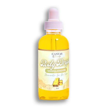 Canvas Beauty Body Drops Vanillionaire – Deep Hydration with Coconut Oil, Jojoba Oil & Vitamin E