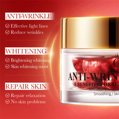 Cappuvini Anti-Wrinkle Pill Serum & Essential Oil – Natural Anti-Aging Duo