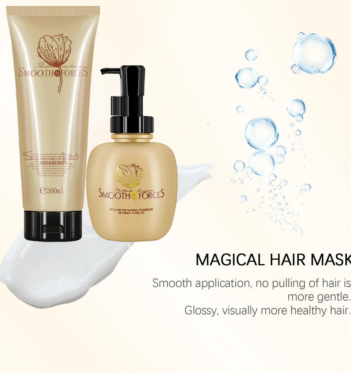 Cappuvini Urcoolestt Magical Collagen Hair Mask – Deep Keratin Repair, 260ml