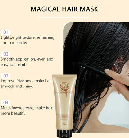 Cappuvini Urcoolestt Magical Collagen Hair Mask – Deep Keratin Repair, 260ml