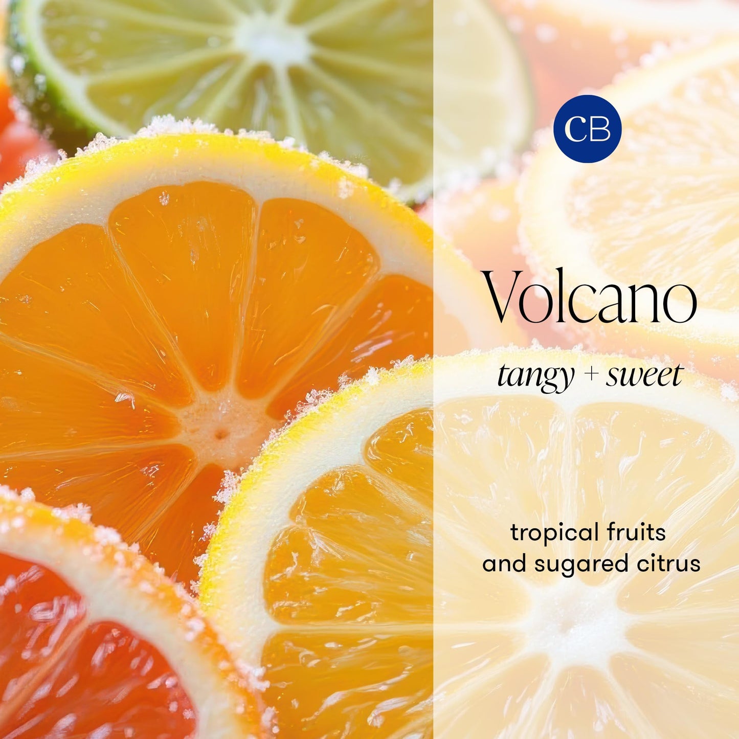 Capri Blue Volcano Body Scrub – Exfoliating Moisturizer with Tropical Fruit & Sugared Citrus (7 fl oz)