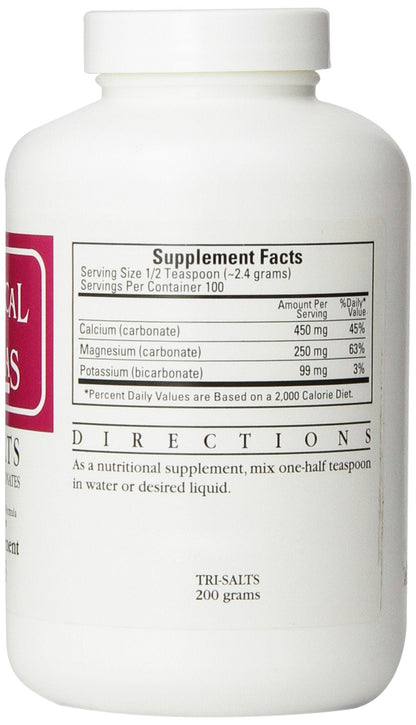 Cardiovascular Research Ecological Formulas Tri-Salts 200gms