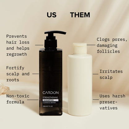Cardon Hair Growth Shampoo for Men – Thickening & Scalp Care