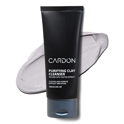 Cardon Men's Deep Pore Cleaning Clay Face Wash — 4x Better Than Charcoal