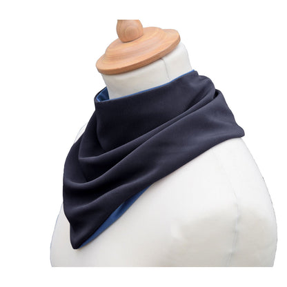 Premium Neckerchief Style Adult Dribble Bib - Waterproof & Discreet - Medium - Charcoal