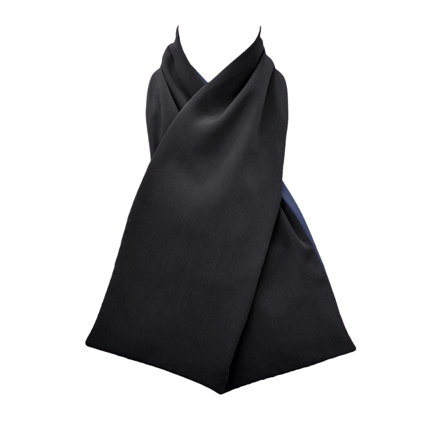Cross Scarf Clothing Protector - Charcoal Black