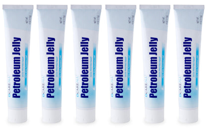 CareAll Petroleum Jelly 4 Oz Tube (6 Pack) – Unscented, 100% Pure White Petrolatum Jelly USP