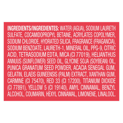Caress Tahitian Pomegranate & Coconut Milk Body Wash – 20oz Twin Pack | Moisturizing & Exfoliating