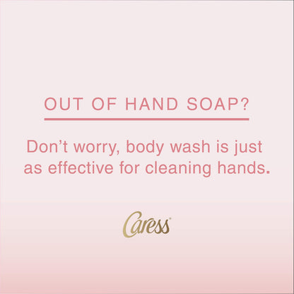 Caress Hydrating Body Wash with Pump — SilkEssence for Silky Soft Skin (25.4 oz)