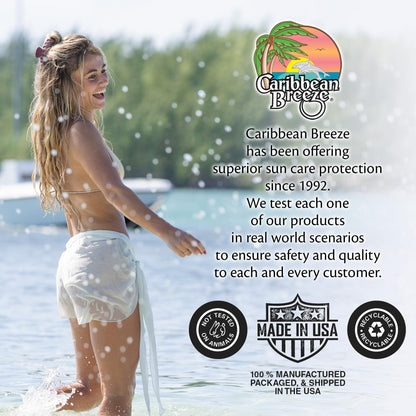 Caribbean Breeze Reef Friendly SPF 50 Lotion – Mango Lime Scent, 4 oz