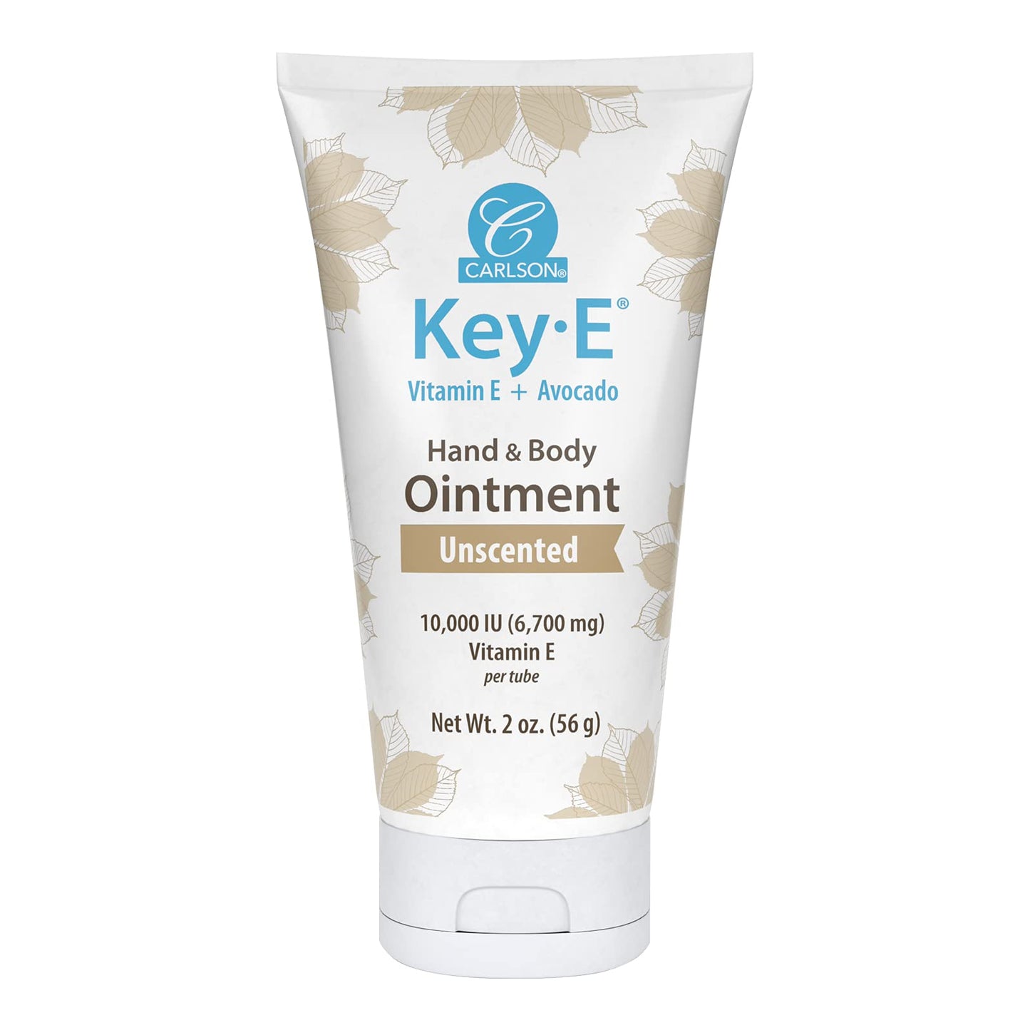 Carlson Key-E Ointment – Fragrance-Free, Petroleum-Free Moisturizer for Very Dry Skin, 2 oz