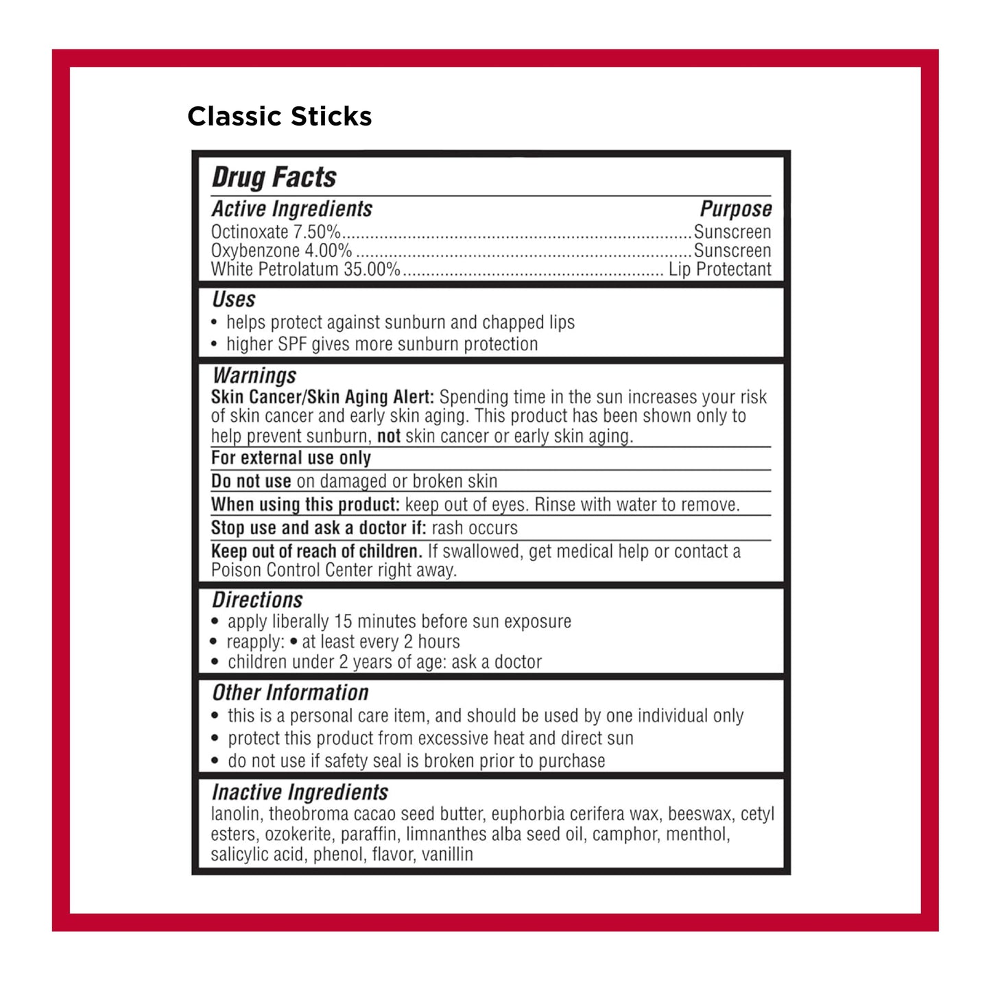 Carmex Classic Medicated Lip Balm Pack – 9-Count Variety (7 Tubes, 2 Sticks) | SPF 15