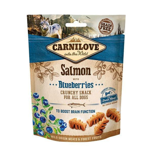 Carnilove Salmon with Blueberries Crunchy Dog Treats