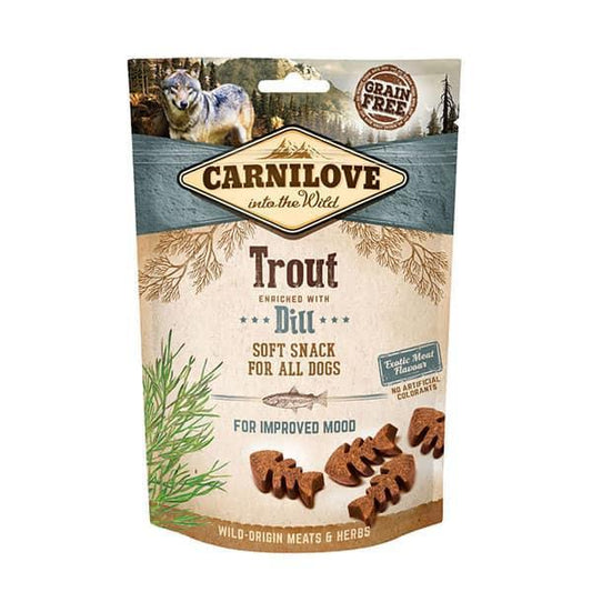 Carnilove Trout enriched with Dill Soft Dog Treats