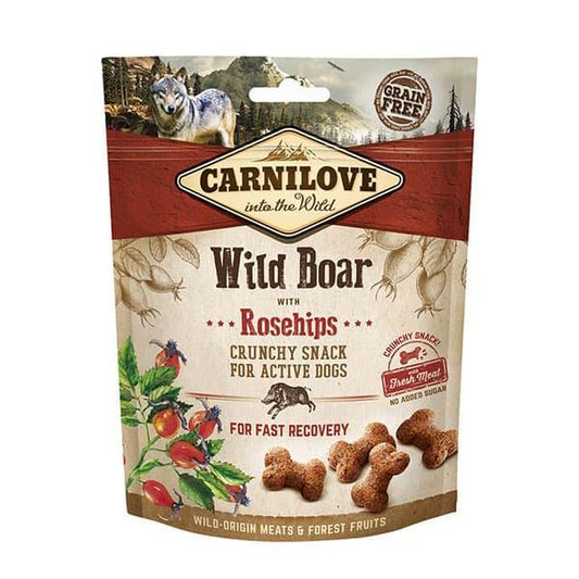 Carnilove Wild Boar with Rosehips Crunchy Dog Treats